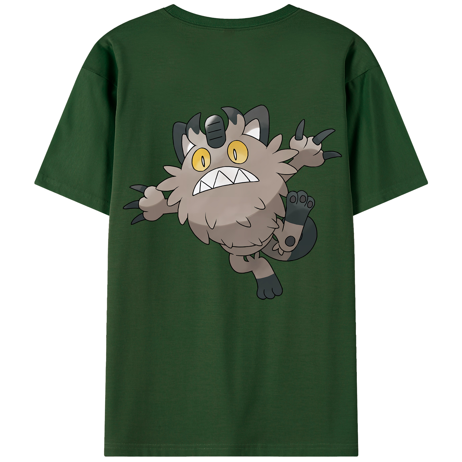 （画像用） ポケットモンスター Pokémon 綿100％半袖Tシャツ（背面プリント）